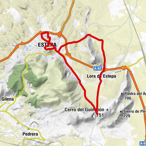 Estepa - La Salada - Lora de Estepa