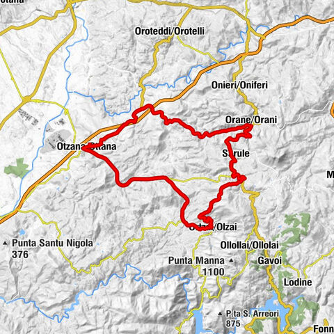 Otzana/Ottana - Chiesa di Nostra Signora d'Itria - Chiesa di San Nicola - Chiesa di Sant'Antonio