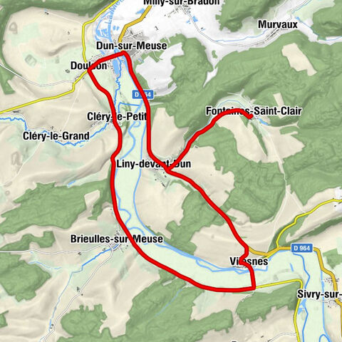 Fontaines-Saint-Clair - Chapelle Notre-Dame-de-Bon-Secours - Liny-devant-Dun - Chapelle Saint-Claude