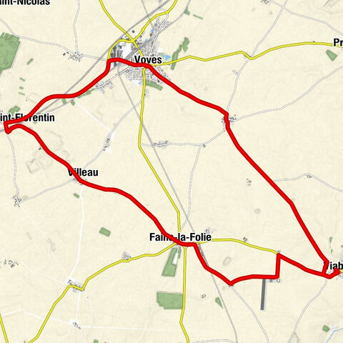 Viabon - Mellay - Morais - Fains-la-Folie