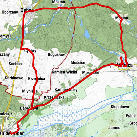 Kostrzyn nad Odrą - Kościół fil. pw. św. Józefa - Witnica - Kościół pw. Świętego Stanisława Biskupa i Męczennika