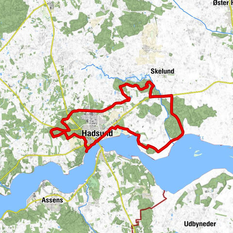 Fugle-kvarteret - Molhøj - Øgadekvarteret - Hadsund