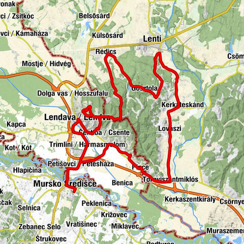 Mursko Središće - Szent Miklós templom - Szentlélek-templom - Međimurska županija
