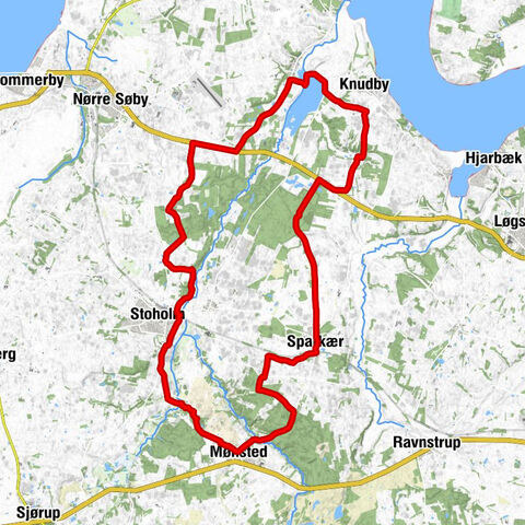 Mønsted Kalkgruber - Smollerup - Stoholm Gårde - Mønsted