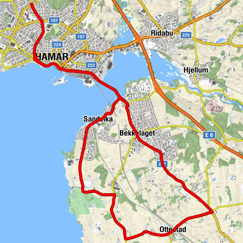 Ajer - Hamar - Espern - Sandvika