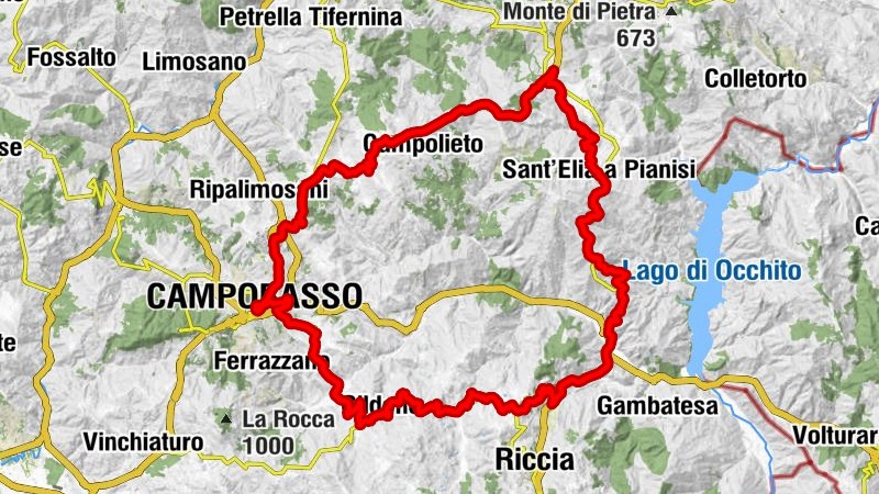 Pietracatella - Valico Campolieto - Sacro Cuore di Gesù - Riccia