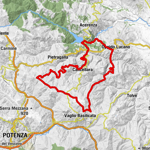 Acerenza - Cancellara - Oppido Lucano