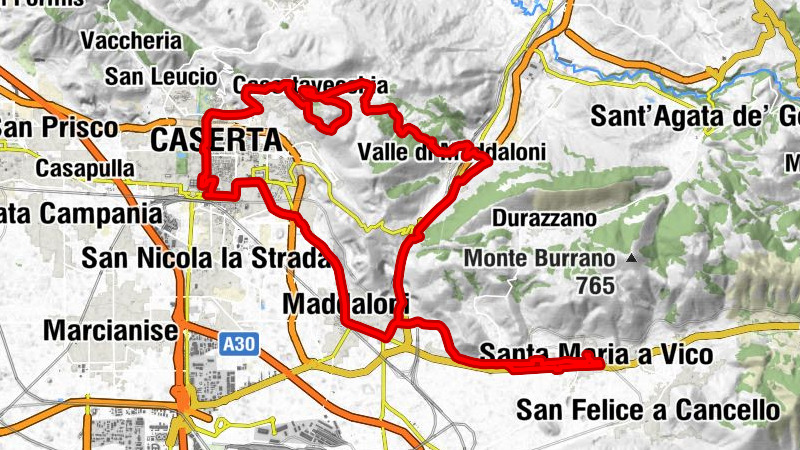 Santa Maria a Vico - Chiesa di San Nicola Magno - Chiesa Maria Santissima di Montedecore - Monte Castello