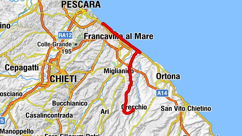 Francavilla al Mare - Cappella Di S. Consalvo E Martiri Francescani Giapponesi - Chiesa della Madonna dell'Immacolata - Chiesa di Santa Marina