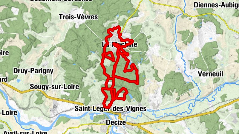 La Machine - Église Notre-Dame-de-la-Nativité - Carrue - Saint-Léger-des-Vignes