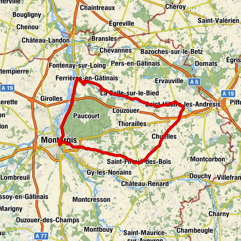 Le Bourg - Église Saint-Étienne - Église Sainte-Madeleine - Saint-Hilaire-les-Andrésis