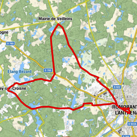 Romorantin-Lanthenay - La Miltière - L'Aubinerie - Les Prés Silerons