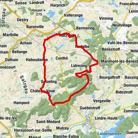 Morhange - Église Saint-Nicolas - Église Saint-Martin - Quartier Cissey