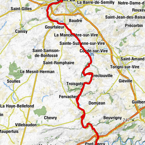 Pont-Farcy - L'Archette - Le Moulin Sous Le Bois - Saint-Lô