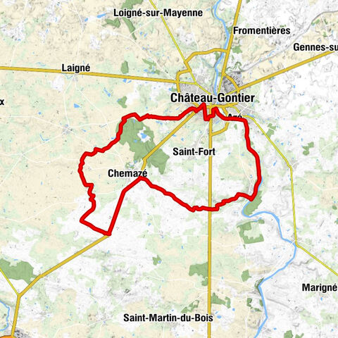 Saint-Sauveur-de-Flée - Bourg-Philippe - Château-Gontier - Église Saint-Sauveur