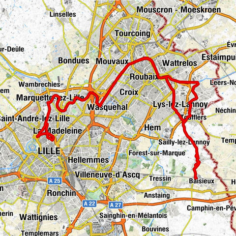 Baisieux - Le Tandem - Lys-lez-Lannoy - Mouscron - Moeskroen