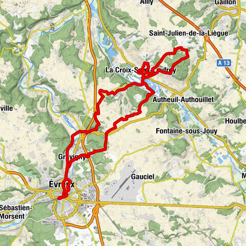 Évreux - Normandie - Temple protestant - Église Saint-Sulpice - Église Sainte-Colombe