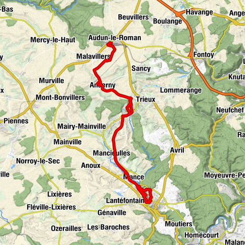 Audun-le-Roman - Anderny - Cités de Brabant - Église Sainte-Barbe