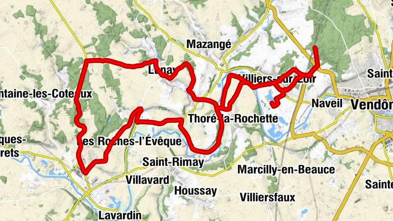 Vendôme-Villiers TGV - Église Saint-Hilaire - Église Saint-Martin - La marmite express