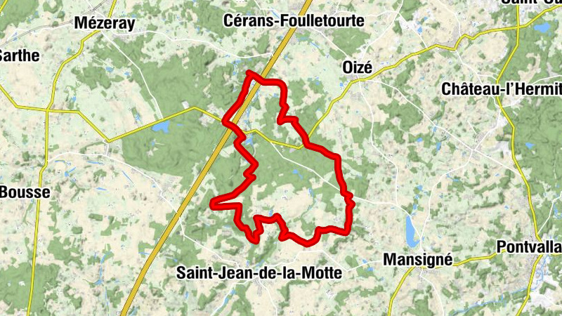 La Fontaine-Saint-Martin - Les Rues - Saint-Jean-de-la-Motte