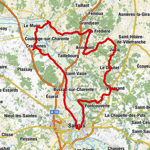 Église Sainte-Marie-de-l'Assomption - Église Saint-Savinien - Église Saint-Saturnin - Vénérand