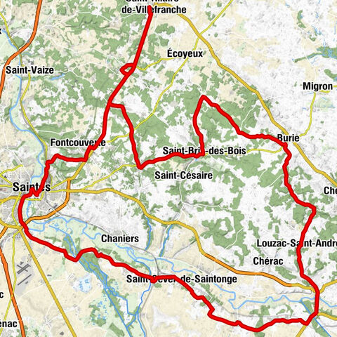 Saint-Hilaire-de-Villefranche - Église Saint-Étienne - Église Saint-André - Église Sainte-Marie-de-l'Assomption