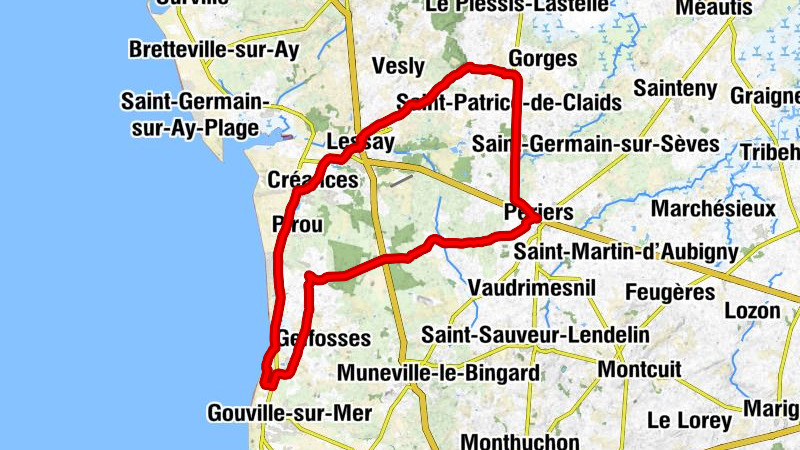Le Chemin Perrey - Église de la Sainte-Trinité - Abbatiale Sainte-Croix - Roquefort