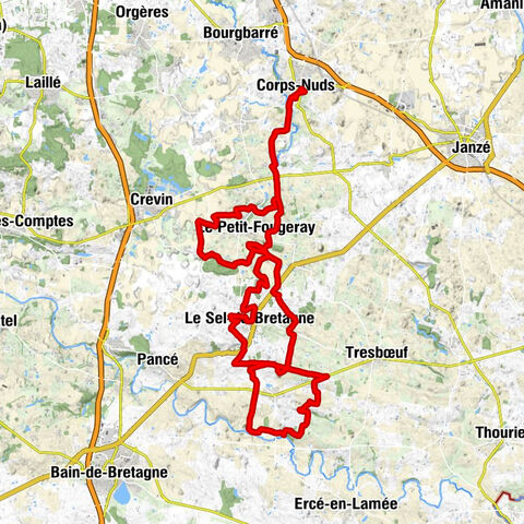 Corps-Nuds - La Lande - La Haute Pommeraie - Église Saint-Martin-de-Tours