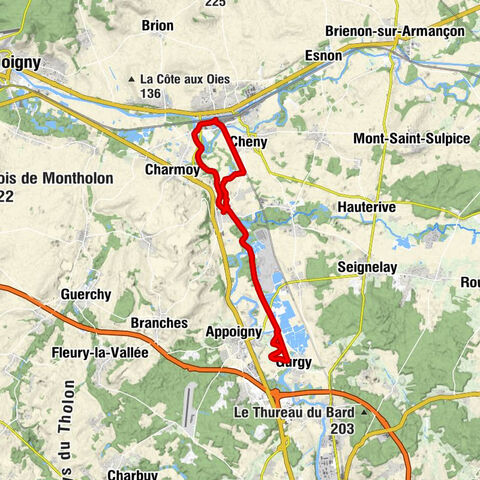 Laroche - Migennes - Bassou - Gurgy - Bonnard