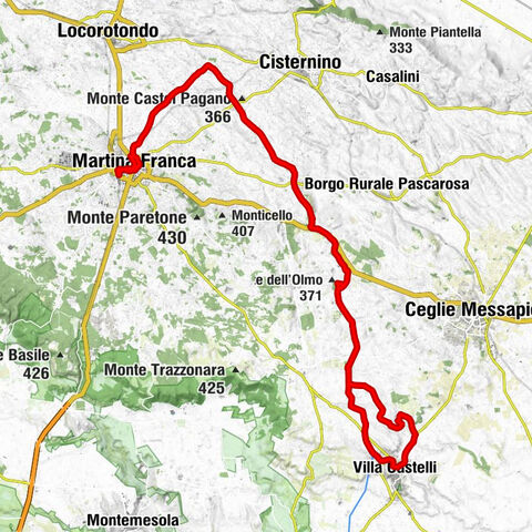 Martina Franca - Chiesa Sant'Antonio da Padova - Chiesa di Cristo Morto alla Grotta - Braceria 3 Fratelli Steakhouse