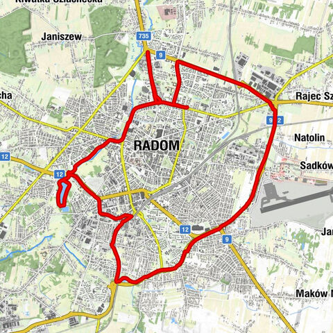 Osiedle XV-lecia - Tamashi Sushi - Biała Dama - Cerkiew Świętego Mikołaja w Radomiu