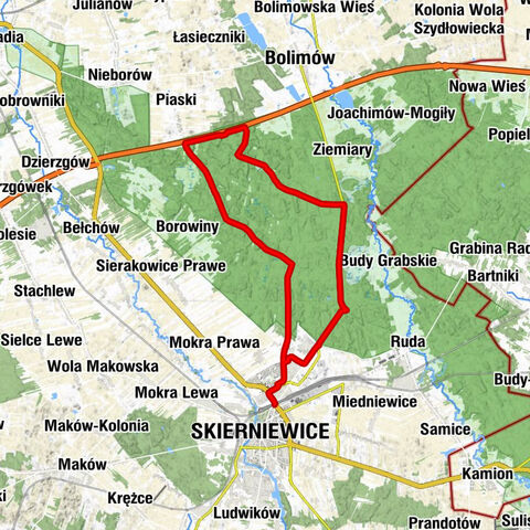 Skierniewice - Kaplica klasztorna - Kaplica pw. Świętego Jana Pawła II - Serwituty