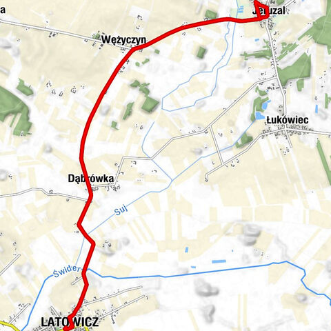 Stare Miasto - Latowicz - Dąbrówka - Wężyczyn