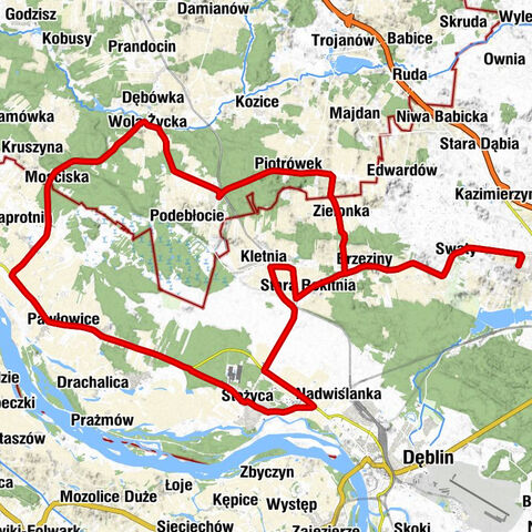 Swaty - Brzeziny - Kościół pw. Świętego Sebastiana w Brzezinach - Kaplica dojazdowa
