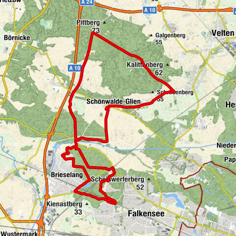 Falkensee - Alt Brieselang - Kirche - Dorfkirche Wansdorf