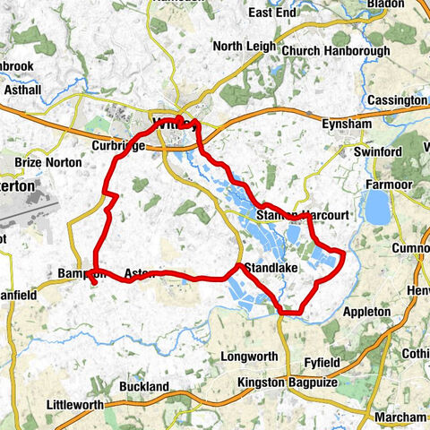 Bampton - Curbridge - Witney - Saint James