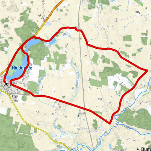 Jels - Lysmosebjerg - Kællingebjerg - Søbjerg