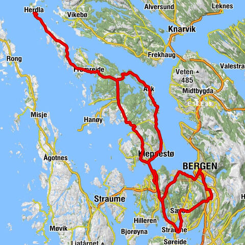 Brann stadion - Noven - Synnøvehelleren - Storhaugen