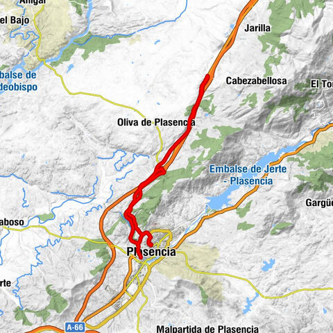 Plasencia - El Pilar - La Parrilla de Plasencia - San Lázaro