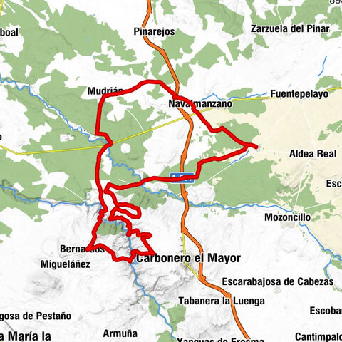 Pinarnegrillo - Bernardos - Mudrián - San Martín