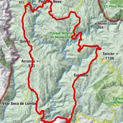 Vilar Seco de Lomba - Gestosa - Capela de Nosso Senhor dos Aflitos - Capela de São Marçal