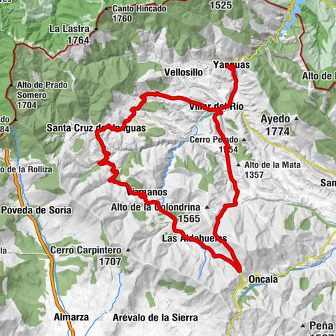 Iglesia de San Lorenzo - Restaurante Bar Asociación Amigos de Yanguas - Iglesia de la Virgen del Vado - Casa Rural Restaurante El Rimero de la Quintina