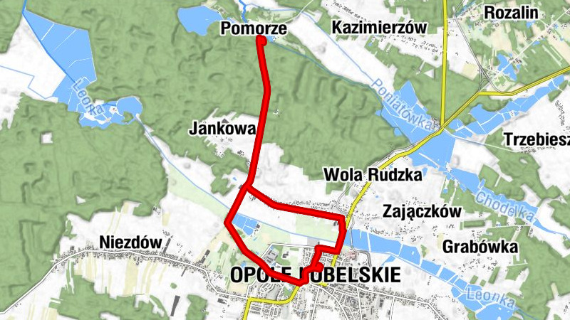 Ogrody - Przedmieście - Opole Lubelskie - Ciepielówka