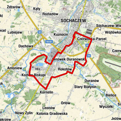Sochaczew Muzeum - Osiedle Piecowe - Sochaczew - Czerwonka