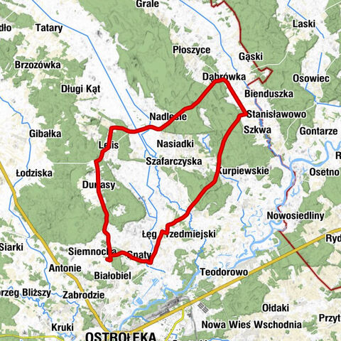 powiat ostrołęcki - Kościół pw. Matki Bożej Nieustającej Pomocy - Kościół pw. Świętej Anny - Kościół pw. Miłosierdzia Bożego