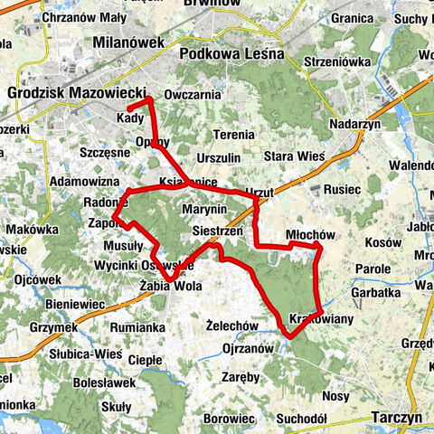 Grodzisk Mazowiecki - Jordanowice - Kościół parafialny pw. św. Jana Marii Vianneya - Kościół pw. Świętego Michała Archanioła