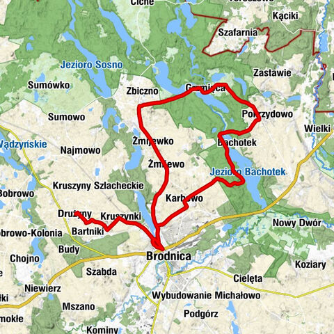 Drużyny - Brodnica - Omega - Kościół pw. Świętego Jakuba Apostoła