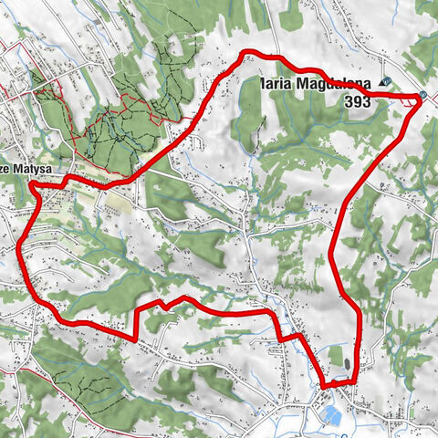 Chmielnik - Maria Magdalena - Kościół filialny pw. św. Marii Magdaleny - Kościół Matki Bożej Łaskawej