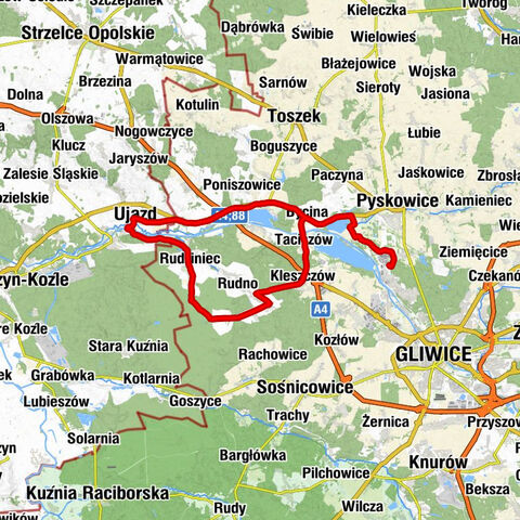 Czerwionka - Kościół Nawiedzienia NMP - Ujazd - Kaplica cmentarna