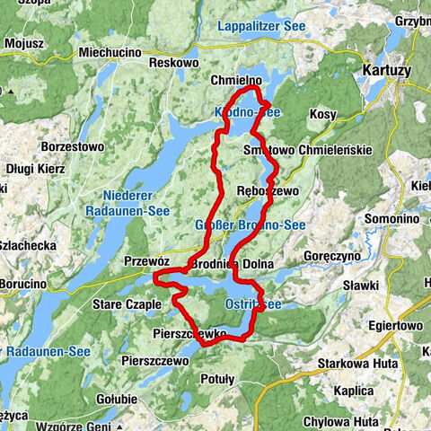 Krzeszna-Stacja - Kościół pw. Świętych Apostołów Piotra i Pawła - Sobótka - Gościniec Malinówka